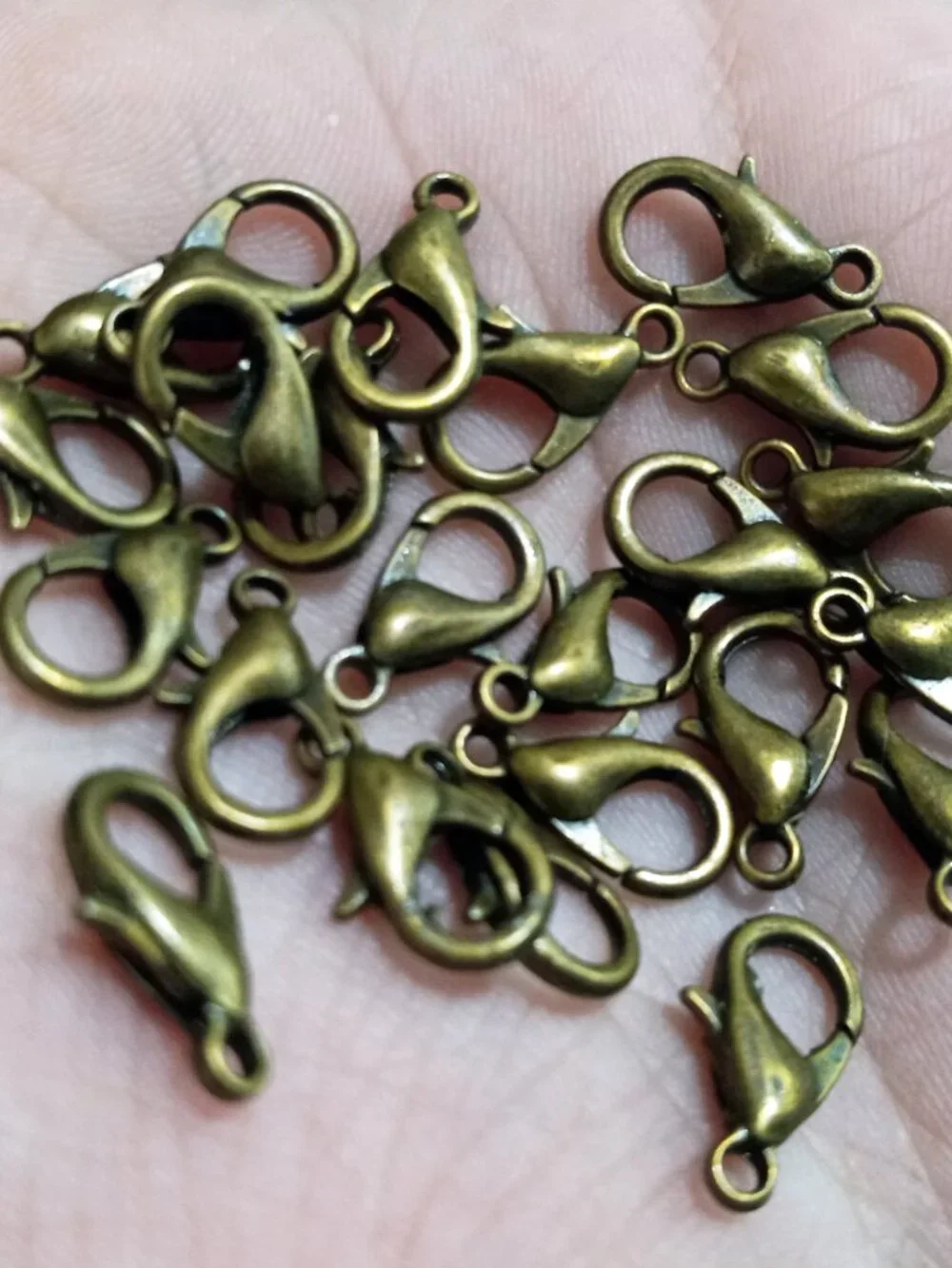 Bronze Lobster Clasp - 100pcs